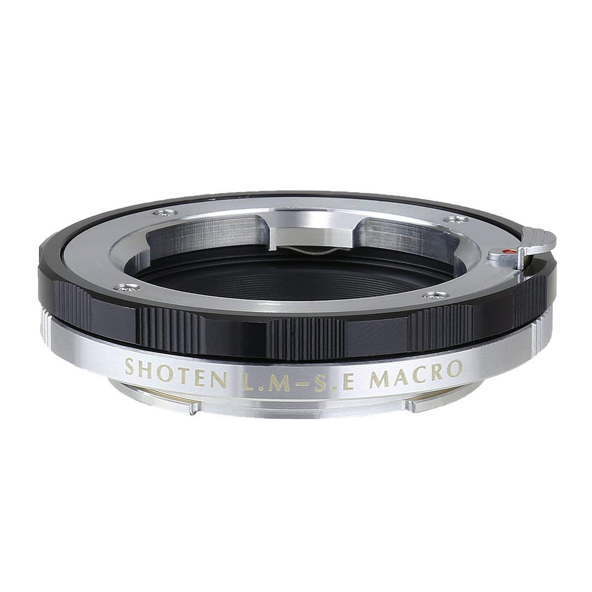 

SHOTEN Mount Adapter M Lens to with Helicoid Version Type LM-SE (Leica M-Mount E-Mount Adapter) (Professional (+6mm) I, Black) чорний