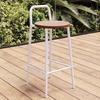 Nordic Modern Minimalist Designer Outdoor Bar Stool with Backrest