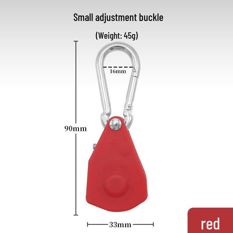 Outdoor Metal Pulley Rope Tensioner for Tent Canopy