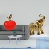 Ceramic Elephant Figurine Sculpture Ornament Artwork Resin Fruit Animal Statue Decorative Home