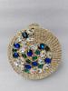 Hohle Voll-Diamant-Kristalltasche Bankett-Clutch