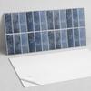 Naklejany Panel Pcv Z Motywem Idealny Do Przedpokoju 100X50 Cm Pionowe Modne Płytki