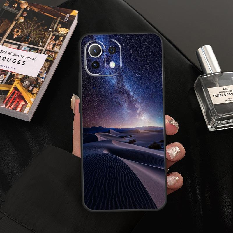 Star Space Moon Night Case For Xiaomi 14T Pro 11T 12T 13T 13 14 15 Ultra POCO X7 Pro X3 X5 X6 M6 F5 F6 Pro Cover