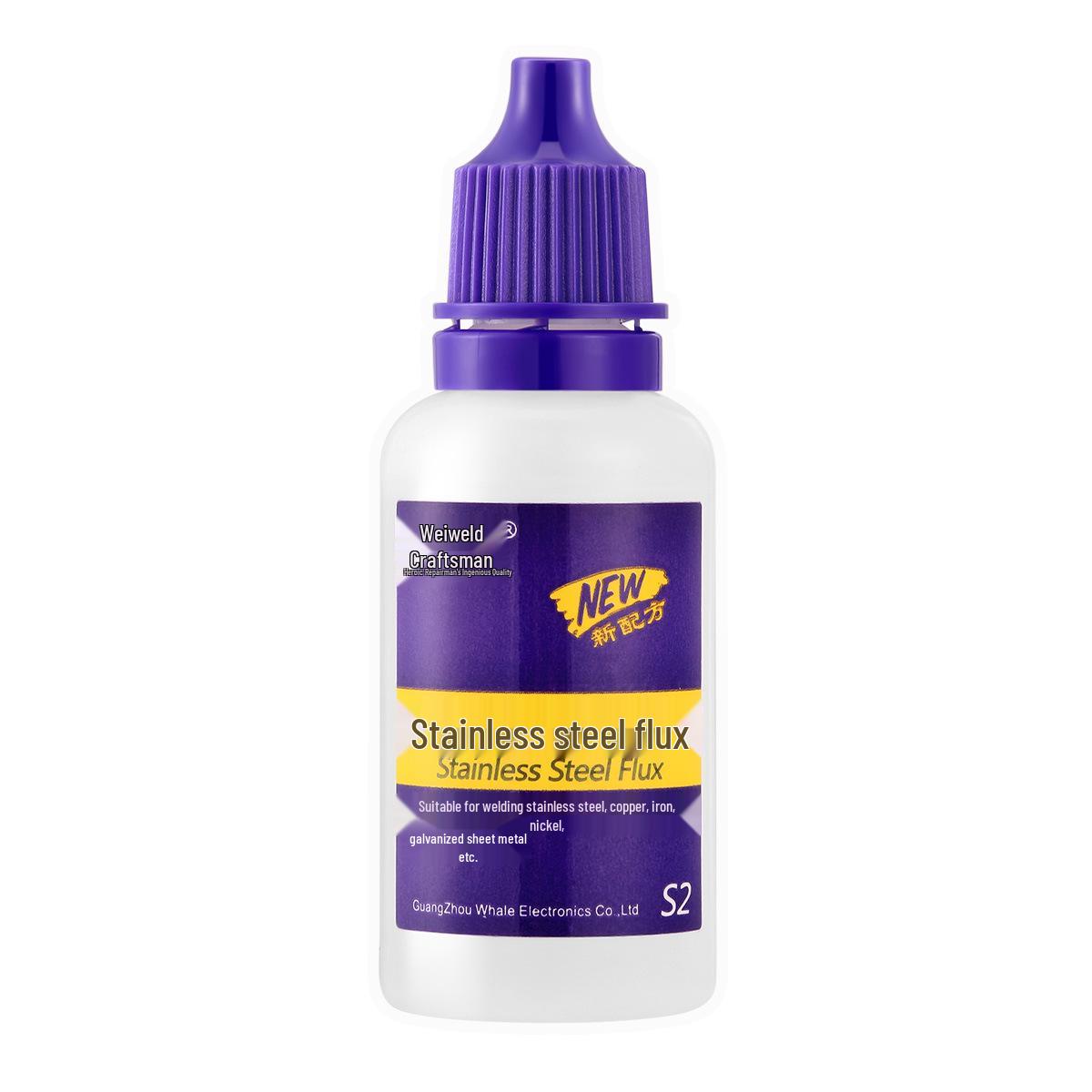 

Припій з флюсом з нержавіючої сталі, каніфоль для зварювання мідних, залізних, цинкових пластин, зварювання акумуляторів 18650