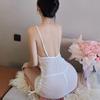 Sexy Underwear, Sexy Suspenders, Lace Seduction Nightgown, Hot Mesh, Perspective Free Pajamas