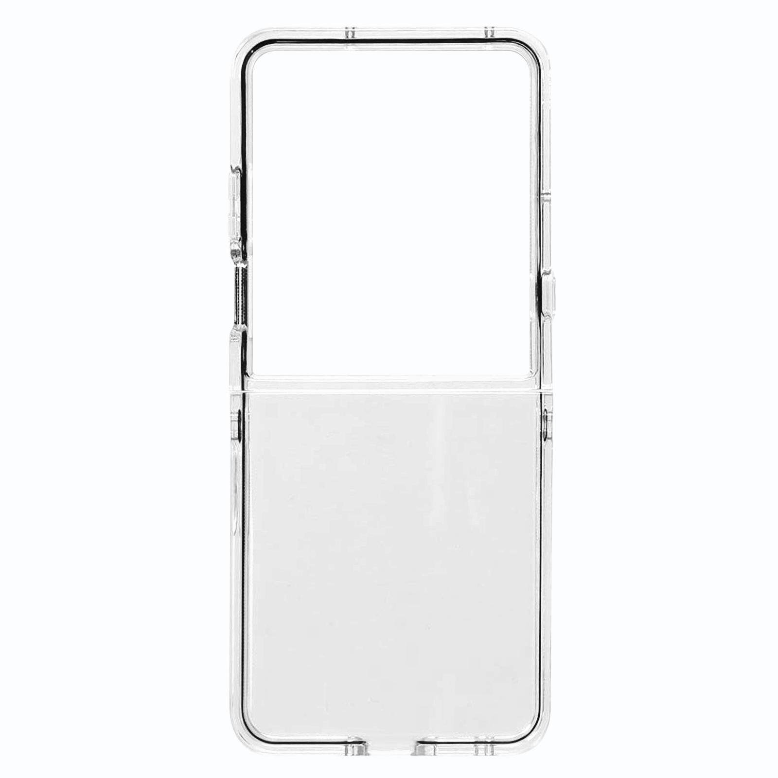 

For Motorola Razr 60 Ultra 5G Clear Phone Case Anti-Scratch Shockproof Hard PC Back Cover As Shown A