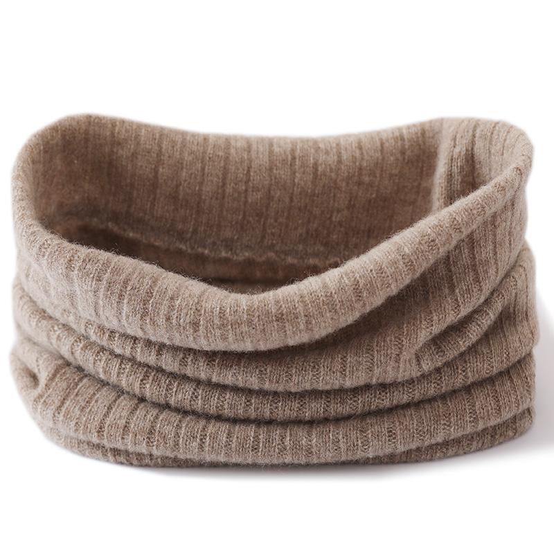 Winter Warm Neck Cover 100% Merino Wool Women's Solid Knit Neck Cover Ski Outdoor Warm Women's Small Neck Cover
