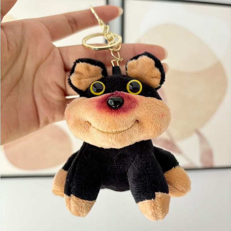 

Small Plush Sweet Dog Toy With Compact Size Ideal For Cute Bag Accessories Keychain