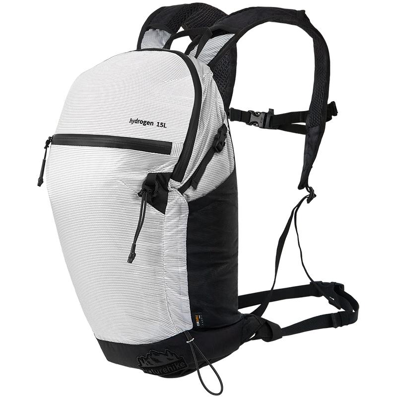

Naturehike Lightweight Backpack, Ultra-Light Double Shoulder Bag, Portable Travel, Commute and Cycling Backpack, 15L, Gray сірий колір