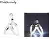 Light Up LED Dog Harness Rechargeable Adjustable Luminous Pet Chest Strap Flashing Soft Dog Glowing Vest Night Walking The Dog