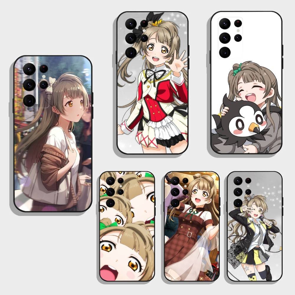 Love Live-Minami Kotori Phone Case For Samsung S26,S25,S24,S23,S22,S21,S20,S30,Ultra,Plus,Fe,Note,5G Black Cover