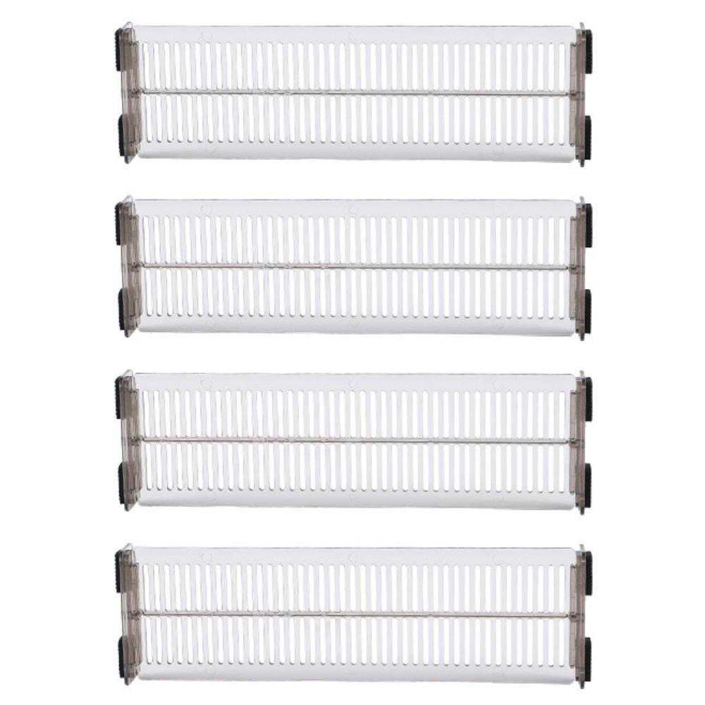 2/4/6Pcs Adjustable Drawer Partition Board Creative Retractable Drawer Separators Kitchen Utensils