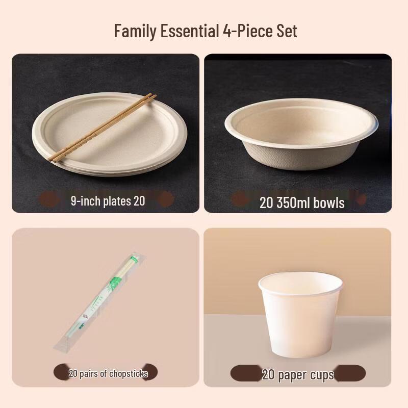 Biodegradable Disposable Plates