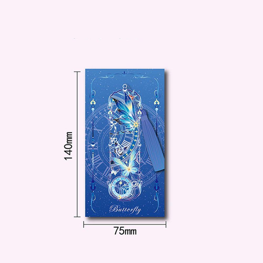 Students Reading Tool Metal Bookmarks Portable Long Tassel Bookmarks  for Book Clubs&Book Lovers