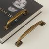 American Furniture Dresser Drawer Handle Kitchen Cabinet Bronze Closet Handle Wardrobe Door Aged Gold Bronze Handle Pulls
