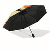 1pc Dapper Canine Automatic Open/Close Umbrella with One Touch Button,, Windproof Design   Lightweight Portable Umbrella for Women & Men6075