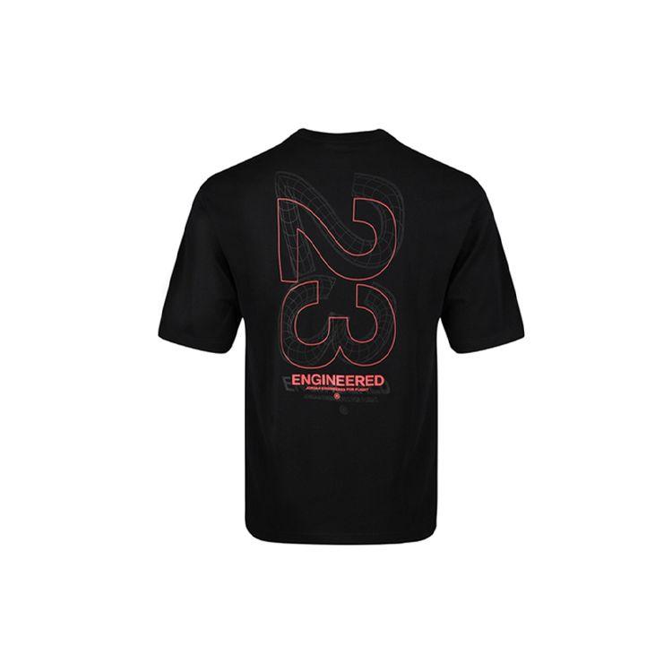 Jordan 23 Engineered Crew Neck Short Sleeve T-Shirt Men Tops Black CN3104-010