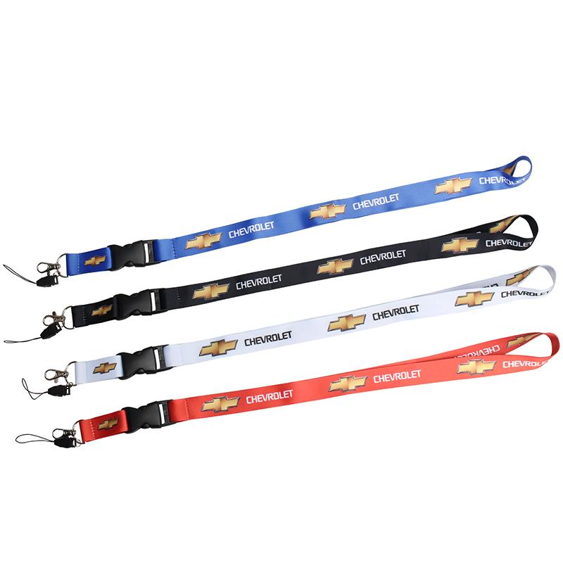 For Chevrolet CRUZE AVEO MALIBU CAPTIVA Cavalier COLORADO IMPALA LACETTI Car Keys Holder Lanyard Phone Neck Straps Accessories