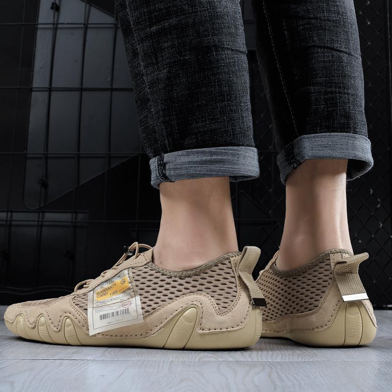 Men’s Moccasins Loafer Driving Shoes Comfort Flats Casual Slip on Summer Plus Size Outdoor Hiking Shoes