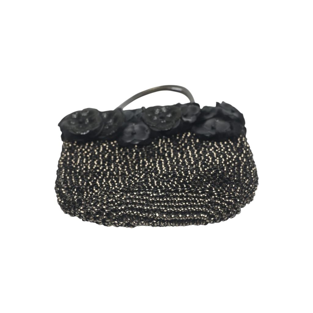 ANTEPRIMA party Mini bag Handbag wire black Women Used