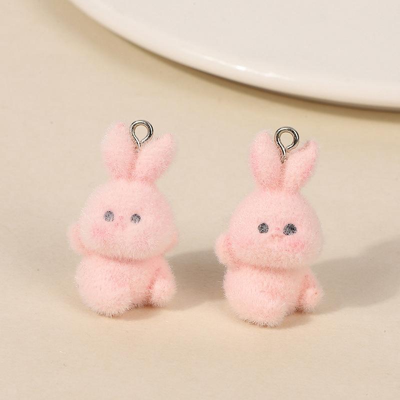 5 ks 3D roztomilý hejn mořská vydra Žlutá kuřecí přívěsky Kreslený přívěsek zvířátka Diy Keychain Náušnice Šperky Doplňky Dárky