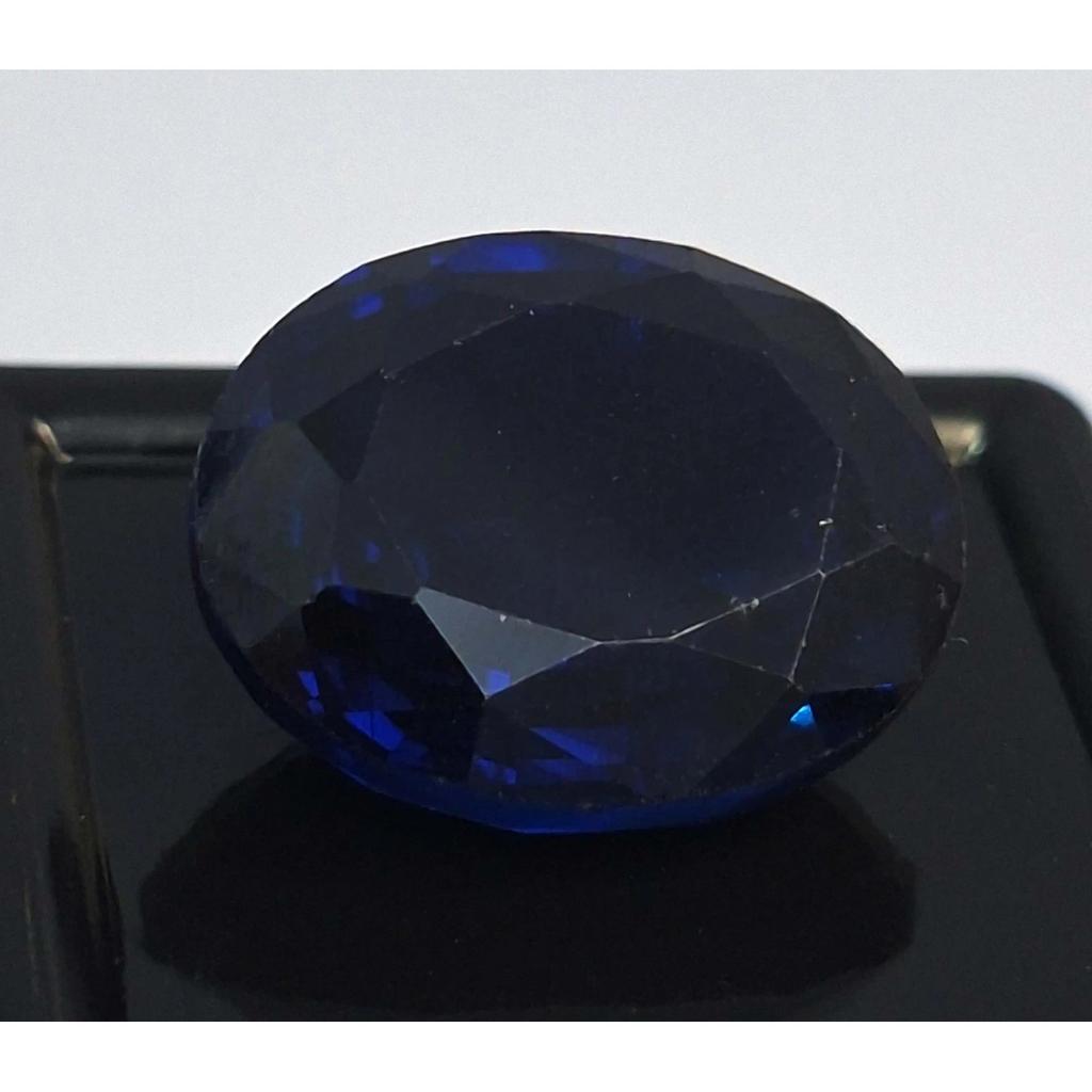 Dark Blue Tanzanite Natural 17-19 Ct Oval Cut Beautiful Certified Gemstone