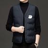 2025 Men's Lightweight Down Vest Winter Inner Wear Shawl for Middle-Aged Men