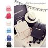 Lunar Berry Stilvoller und süßer kleiner Rucksack mit Kordelzug für 4402 PU-Leder Große synthetische Schultertasche 4402 Rucksack, Damen, (Weiß), Tasche, Fassungsvermögen,