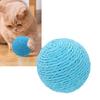 Cats Interactive Sisal Ball Safe Ball for Kitten Cats Interactive Cats Toy Interactive Ball Sisal Toy