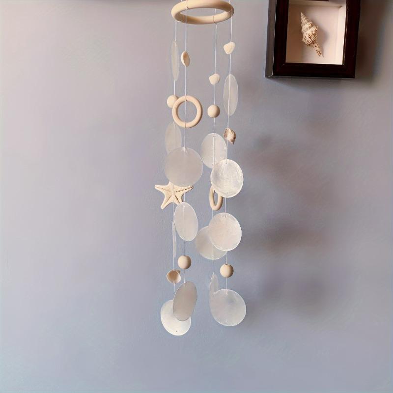 1 sada Bohemských pobřežních zvonkohry s mušlemi a hvězdicemi Přineste plážovou atmosféru do svého obývacího pokoje Verandy