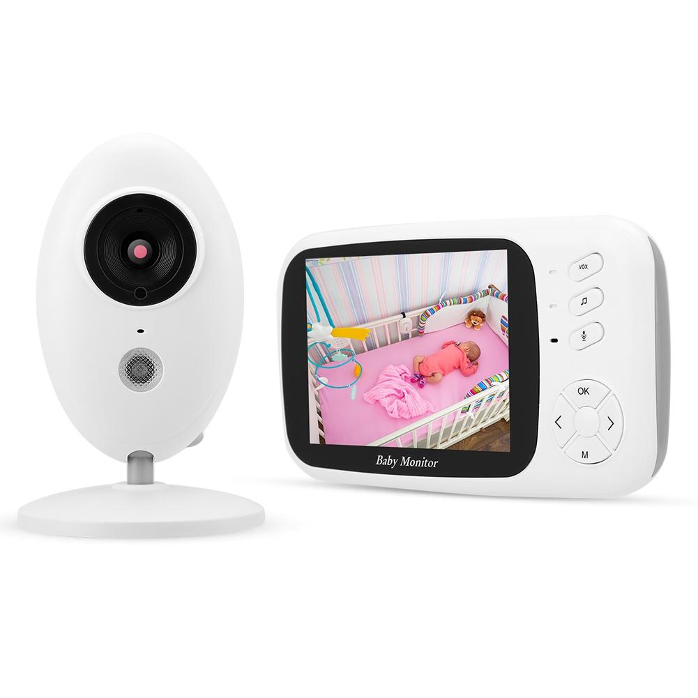 XF808 3.5inch Wireless Baby Monitor IR Camera Baby Sleep Security Video LCD