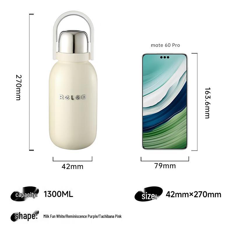 Cute Portable 316L Stainless Steel Straw Thermos for Kids