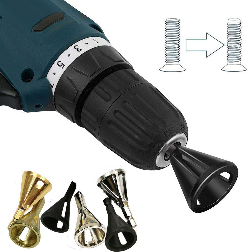 Stainless Steel External Chamfer Bit Repairs Damaged Bolts Remove Burr Tools Practical Metal Layer Shearing Cutter Accessories
