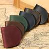 Women'S Small Genuine Leather Coin Wallet Children Mini Purses Hasp Money Clip Clutch Hobo Bags Men Gift Pouch New Manual Craft
