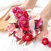 100Pcs Silk Cherry Blossoms for Home Decortion Scrapbooking Diy Wedding Christmas Craft Wreath Headdress Artificial Flowers Wall