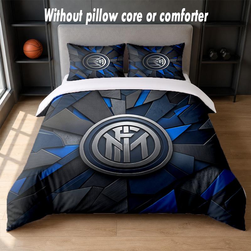 Borussia Dortmund Design Bed Bedding Set 1 Duvet Cover + 2 Pillowcases Soft Breathable Household Bed Linens