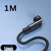 540° Magnetic 3A Fast Charging 7-Pin USB-C/Android Data Cable with Rotating Elbow