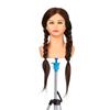 70percent  Human Hair Mannequin Head For Braiding Manikin Head For Hairdresser Professional Cosmetology