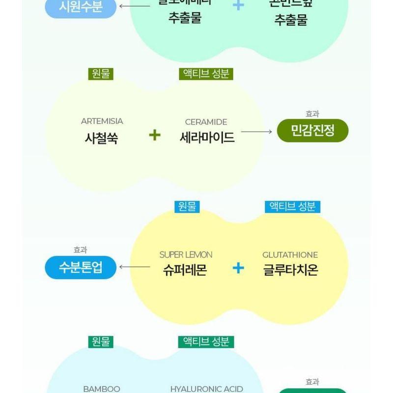 BRING GREEN - Fresh Mask Set - 6 Types