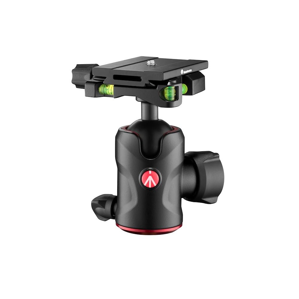 

Manfrotto MH496 Aluminum Ball Head with Q6 Center Ball Maximum Payload Capacity Head, 10kg, Arca-Swiss Compatible, MH496-Q6