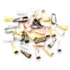 100 Stück 11*4mm Bronze Gold Silber Beschichtet Anhänger Halskette Schnalle Verschluss Verbindungsstücke Für DIY Schmuckherstellung Zubehör