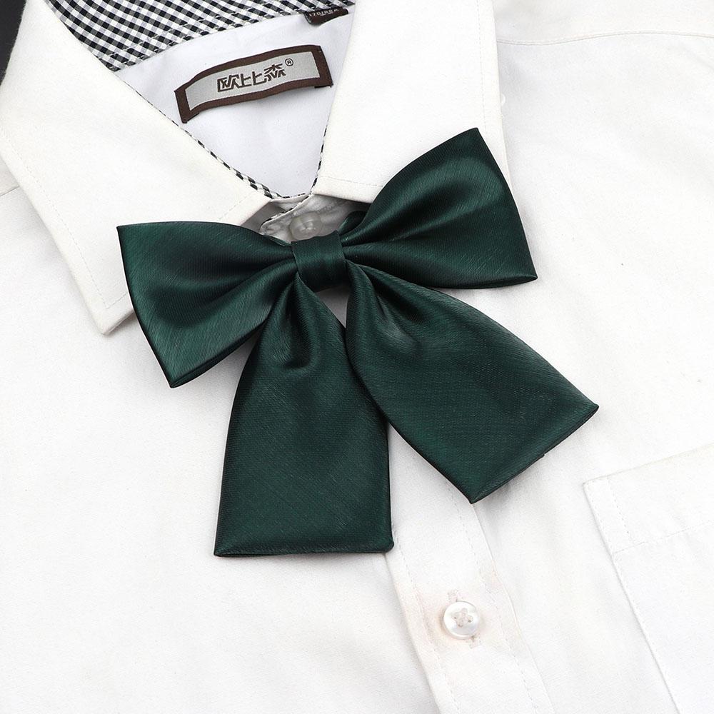 Perfect Match Colorful Women‘S Shirts Bowtie Ladies Girl School Wedding Party Bowknot Pink Bule Black Classic Butterfly Knot Suits Accessories
