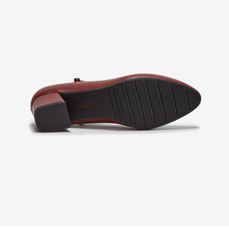ESquire Women S 2 Way pumpS 5 Cm Red