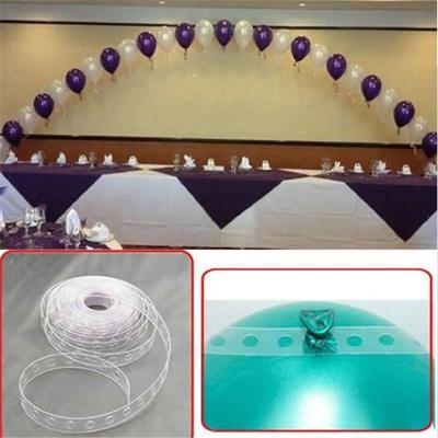 Nastro porta catenella per palloncini in plastica per decorazioni per feste nuziali da 5 m