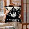 Band S-Sleeping With Sirens Classic Lucky Dragon Pillow Cover Sofa Cushion Cover Home Room Decoration Children Gift