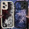 Snow Snowflake Winter Cold Soft Phone Case for Xiaomi Redmi Note 15 14 13 12 11 Pro Plus 10S 11S 4G 11T 5G Shell Silicone Funda