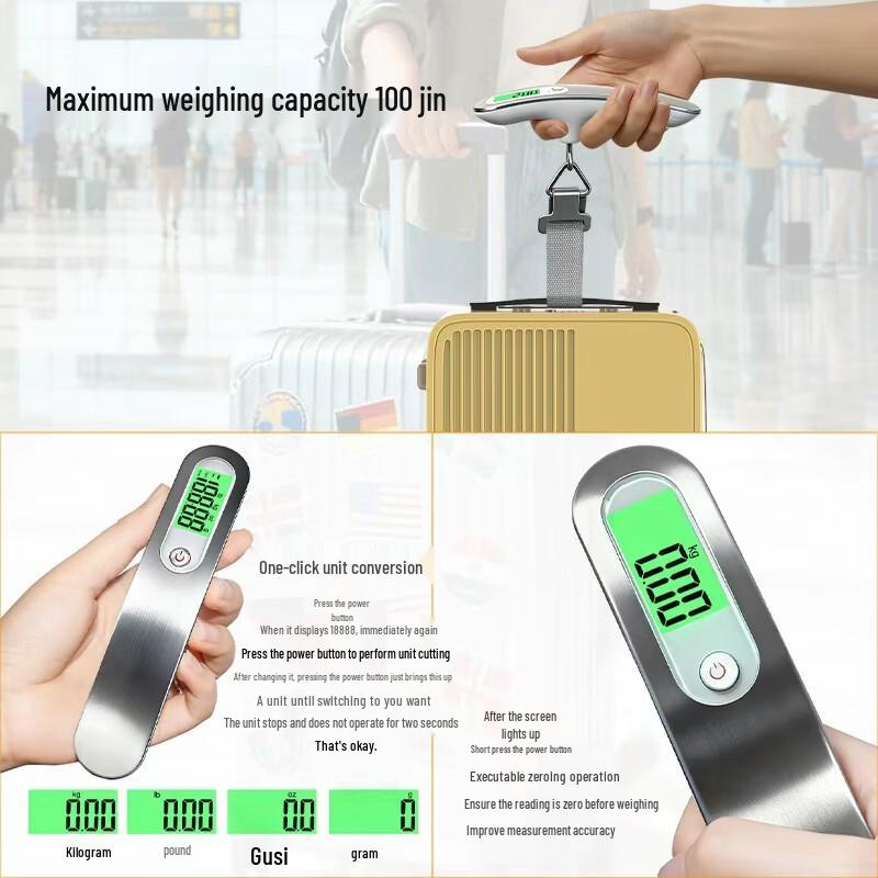 ACVER Portable Handheld Electronic Luggage Scale (CN version)
