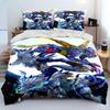 Anime Digimon Adventure Bedding Set Duvet Cover Bedroom Comforter Covers Single Twin King Size Quilt Cover Home Textile