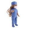 Doll Clothes Set for 18'' American Girls Cute Baby Doll Attire for Role Play Easy-to-Wear Dress Clothes for Girls Entertainment