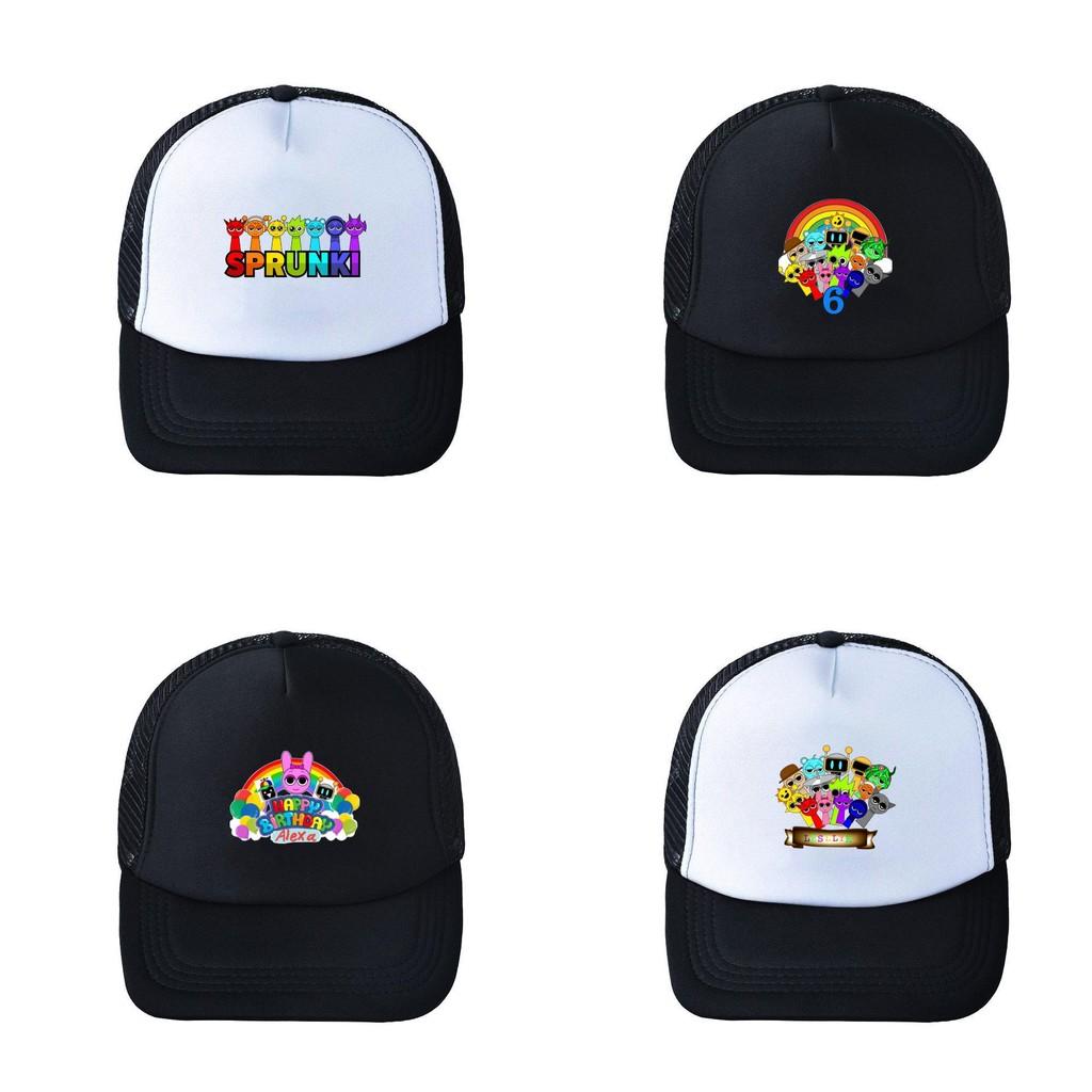 Cap Baseball Sprunki Adjustable Wide Brim Sun Protection Enthusiasts Outdoor